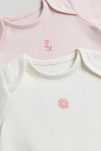 
                        
                          Load image into Gallery viewer, Mothercare 5 Pack My First Pink Flower and Butterfly Short-Sleeved Bodysuits
                        
                      
