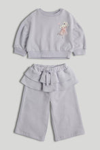 
                        
                          Load image into Gallery viewer, Mothercare Lilac Top and Jogger Outfit
                        
                      