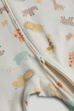 
                        
                          Load image into Gallery viewer, Mothercare 2 Pack Safari Zip-Up Sleepsuits
                        
                      