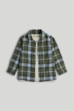 
                        
                          Load image into Gallery viewer, Mothercare Green Checked Shirt and T-Shirt Set
                        
                      