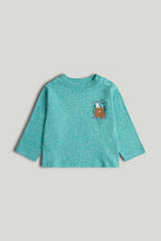 
                        
                          Load image into Gallery viewer, Mothercare Aqua Bear Long-Sleeved T-Shirt
                        
                      