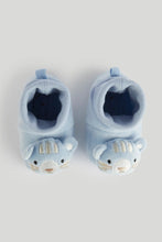 
                        
                          Load image into Gallery viewer, Mothercare Blue Bear Rattle Sock-Top Booties
                        
                      