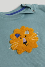 
                        
                          Load image into Gallery viewer, Mothercare Blue Lion Sweatshirt
                        
                      