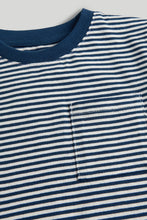 
                        
                          Load image into Gallery viewer, Mothercare Denim Shacket and T-Shirt Set
                        
                      