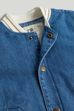 
                        
                          Load image into Gallery viewer, Mothercare Denim Bomber Jacket
                        
                      