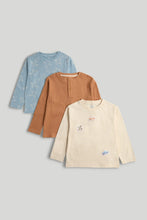 
                        
                          Load image into Gallery viewer, Mothercare 3 Pack Long-Sleeved T-Shirts
                        
                      
