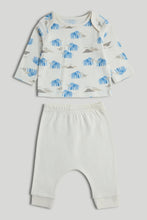 
                        
                          Load image into Gallery viewer, Mothercare My First Elephant and Tiger 8-Piece Outfit Gift Set
                        
                      