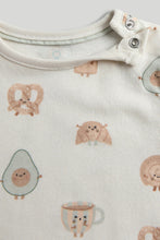 
                        
                          Load image into Gallery viewer, Mothercare My First Green and White Dungarees and Bodysuit Outfit
                        
                      