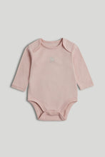 
                        
                          Load image into Gallery viewer, Mothercare 5 Pack My First Pink and White Long-Sleeved Bodysuits
                        
                      
