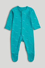 
                        
                          Load image into Gallery viewer, Mothercare 3 Pack Dinosaur Sleepsuits
                        
                      