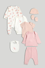
                        
                          Load image into Gallery viewer, Mothercare My First Pink Butterfly 8-Piece Outfit Gift Set
                        
                      
