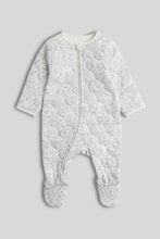 
                        
                          Load image into Gallery viewer, Mothercare Swan Quilted Zip-Up Sleepsuit 2.5 Tog
                        
                      