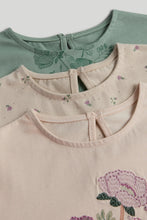 
                        
                          Load image into Gallery viewer, Mothercare 3 Pack Floral Long-Sleeved T-Shirts
                        
                      