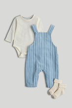 
                        
                          Load image into Gallery viewer, Mothercare My First Cord Dungaree Outfit
                        
                      