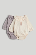 
                        
                          Load image into Gallery viewer, Mothercare 2 Pack Collared Bodysuits
                        
                      