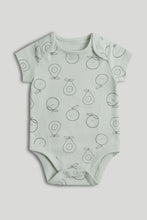 
                        
                          Load image into Gallery viewer, Mothercare 5 Pack Avocado Short-Sleeved Bodysuits
                        
                      