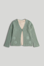 
                        
                          Load image into Gallery viewer, Mothercare Embroidered Cardigan and Top Set
                        
                      