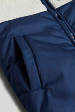 
                        
                          將圖片載入圖庫檢視器 Mothercare Navy Borg Jacket
                        
                      