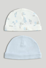 
                        
                          將圖片載入圖庫檢視器 Mothercare 2 Pack My First Blue and White Baby Hats
                        
                      