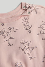 
                        
                          Load image into Gallery viewer, Mothercare Pink Mouse Sweatshirt
                        
                      