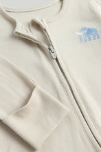 
                        
                          Load image into Gallery viewer, Mothercare 3 Pack My First Blue Elephant Zip-Up Sleepsuits
                        
                      