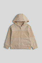 
                        
                          Load image into Gallery viewer, Mothercare Beige Zip-Up Hoodie
                        
                      