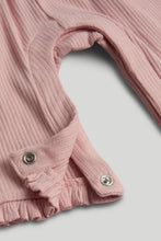
                        
                          Load image into Gallery viewer, Mothercare My First Pink and White Butterfly Dungarees and Bodysuit Outfit
                        
                      