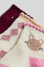 
                        
                          Load image into Gallery viewer, Mothercare 3 Pack Baby Socks
                        
                      
