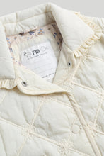 
                        
                          Load image into Gallery viewer, Mothercare White Quilted Jacket
                        
                      