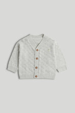 
                        
                          Load image into Gallery viewer, Mothercare Stone Checkerboard Cardigan
                        
                      