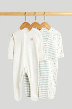 
                        
                          Load image into Gallery viewer, Mothercare 3 Pack Acorn Sleepsuits
                        
                      
