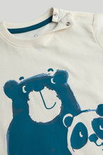 
                        
                          Load image into Gallery viewer, Mothercare Blue Checked Shirt and T-Shirt Set
                        
                      