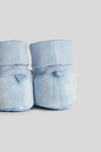 
                        
                          Load image into Gallery viewer, Mothercare Blue Bear Rattle Sock-Top Booties
                        
                      