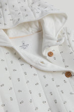 
                        
                          Load image into Gallery viewer, Mothercare Floral Quilted Pramsuit
                        
                      