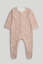 
                        
                          Load image into Gallery viewer, Mothercare 3 Pack Floral Sleepsuits
                        
                      