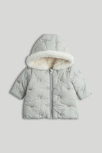 
                        
                          Load image into Gallery viewer, Mothercare Green Embroidered Coat
                        
                      