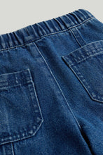 
                        
                          Load image into Gallery viewer, Mothercare Blue Denim Barrel Jeans
                        
                      