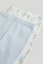 
                        
                          將圖片載入圖庫檢視器 Mothercare 2 Pack My First Blue and White Leggings with Feet
                        
                      