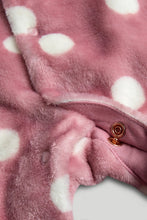 
                        
                          將圖片載入圖庫檢視器 Mothercare Pink Spot Fleece All-in-One
                        
                      