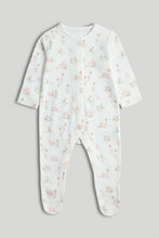
                        
                          Load image into Gallery viewer, Mothercare 3 Pack My First Pink Sleepsuits
                        
                      