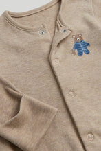 
                        
                          Load image into Gallery viewer, Mothercare 3 Pack Teddy Sleepsuits
                        
                      