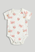 
                        
                          Load image into Gallery viewer, Mothercare 5 Pack My First Pink Flower and Butterfly Short-Sleeved Bodysuits
                        
                      