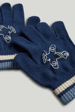 
                        
                          Load image into Gallery viewer, Mothercare Navy Plane Gloves
                        
                      