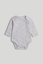 
                        
                          Load image into Gallery viewer, Mothercare 5 Pack Swan Long-Sleeved Bodysuits
                        
                      