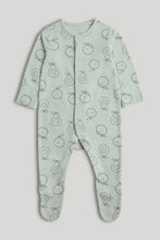 
                        
                          Load image into Gallery viewer, Mothercare 3 Pack Avocado Sleepsuits
                        
                      