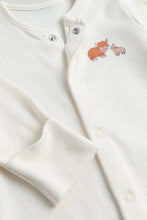 
                        
                          Load image into Gallery viewer, Mothercare 3 Pack Highland Cow Sleepsuits
                        
                      