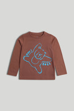 
                        
                          Load image into Gallery viewer, Mothercare Brown Bear Long-Sleeved T-Shirt
                        
                      