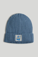 
                        
                          Load image into Gallery viewer, Mothercare Blue Knitted Beanie Hat
                        
                      