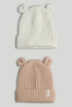 
                        
                          Load image into Gallery viewer, Mothercare 2 Pack Knitted Hats
                        
                      
