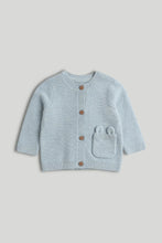 
                        
                          Load image into Gallery viewer, Mothercare Blue Knitted Cardigan
                        
                      